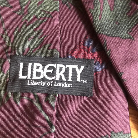 Men’s Liberty of London silk tie - Picture 5 of 8